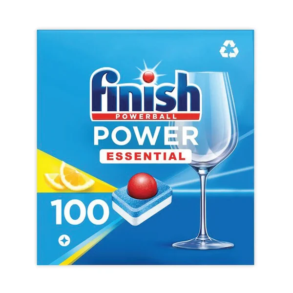 Finish All In 1 Dishwasher Power ball lemon Tablets (Pk 100)