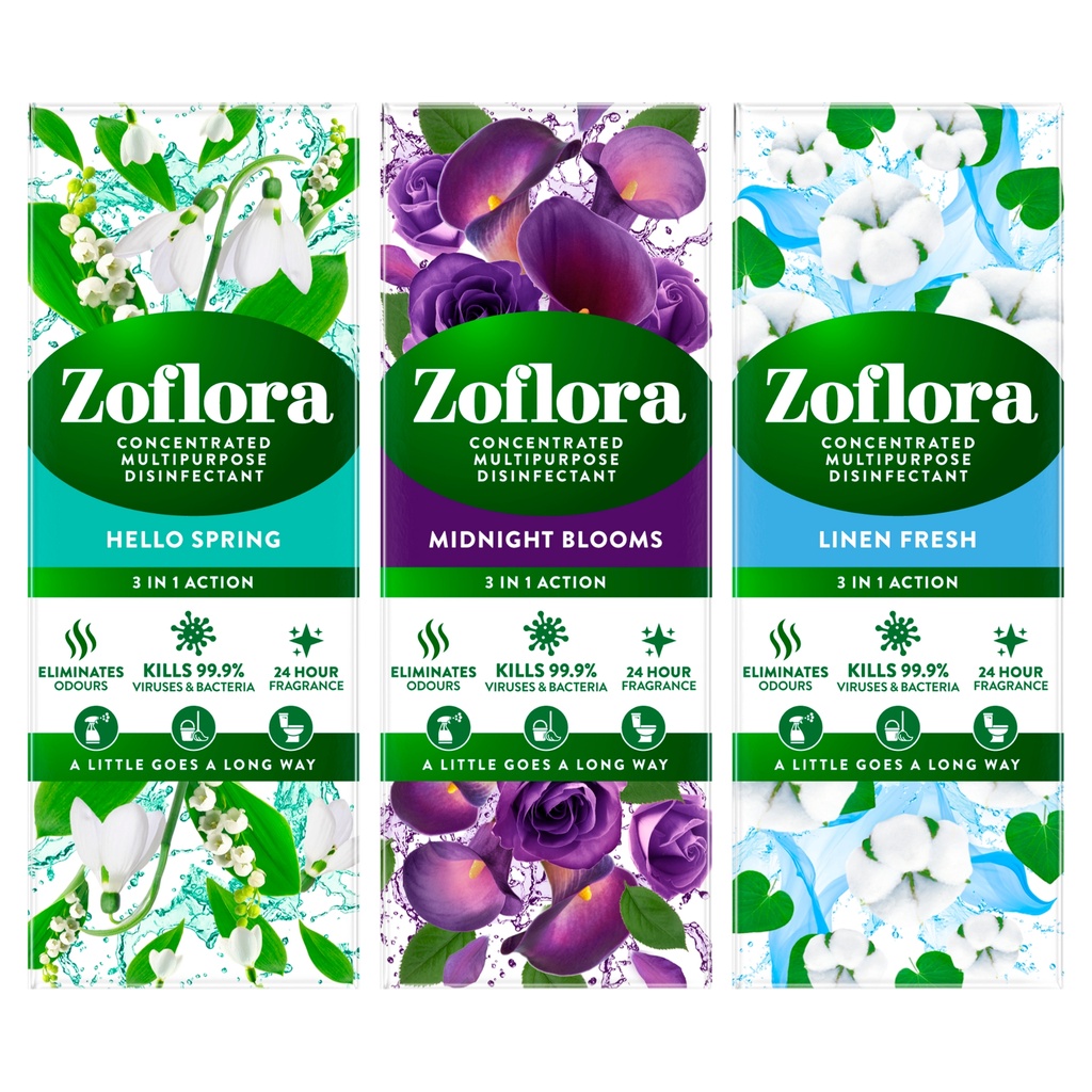 Zoflora Concentrate Assorted 12 x 120ml