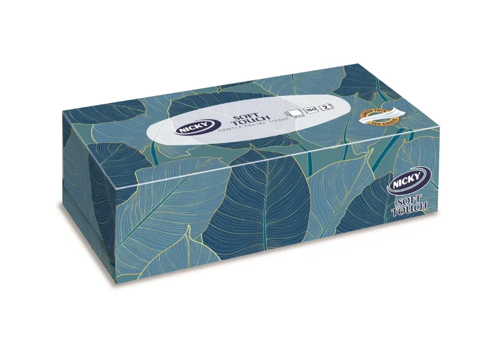 Nicky Family Size Facial Tissue (150x12)