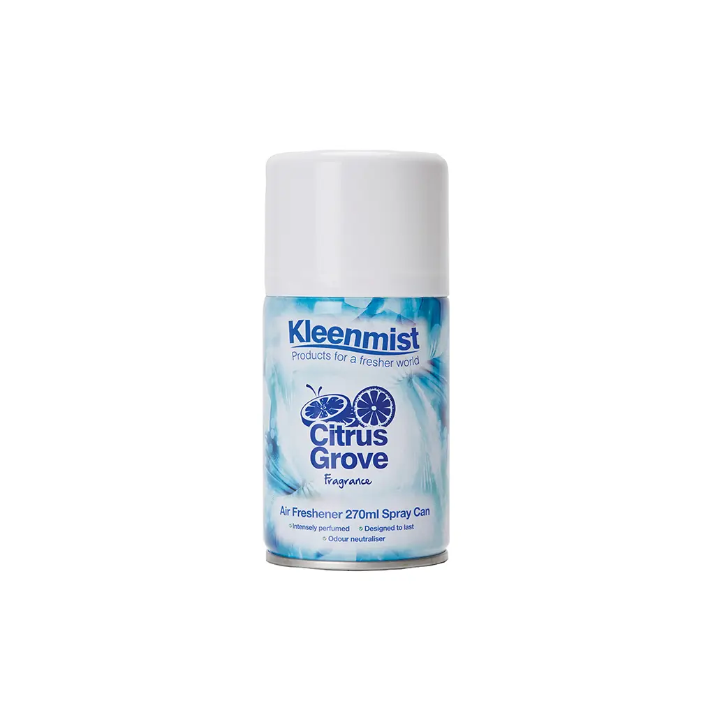 Kleenmist Aerosol Refill Citrus 270ml Pk 12