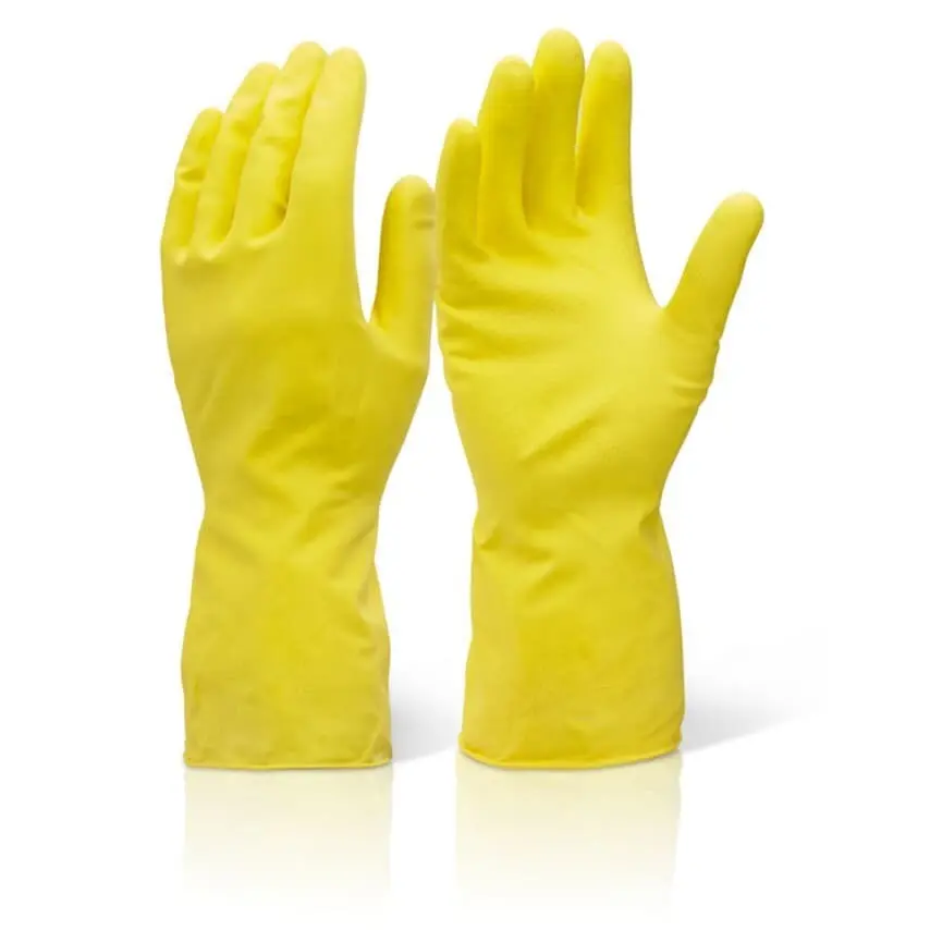 Rubber Gloves Nitri-Tec Flock Lined