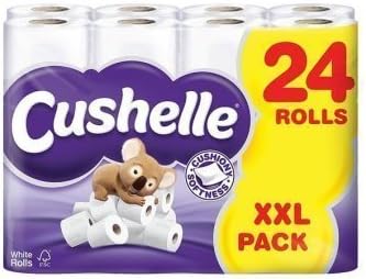 [TT012] Cushelle Toilet Roll 1 x 24 Pack