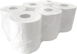 [CF003] Magnar Centrefeed Roll White 300m 1Ply (1x6)