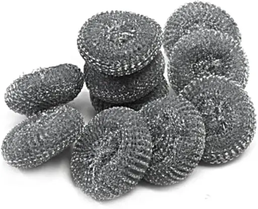 [SC001] Scourer Stainless Steel Pads Pk10