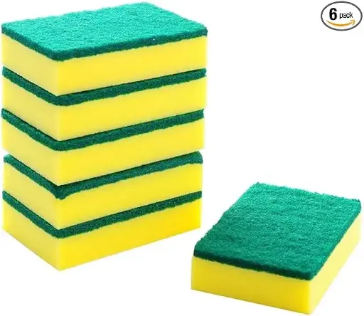 [SP002] Large Catering Sponge Scourer Pk 6