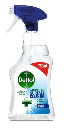 [DE002] Dettol Anti-Bac Surface Cleaner Spray (6x750ml)